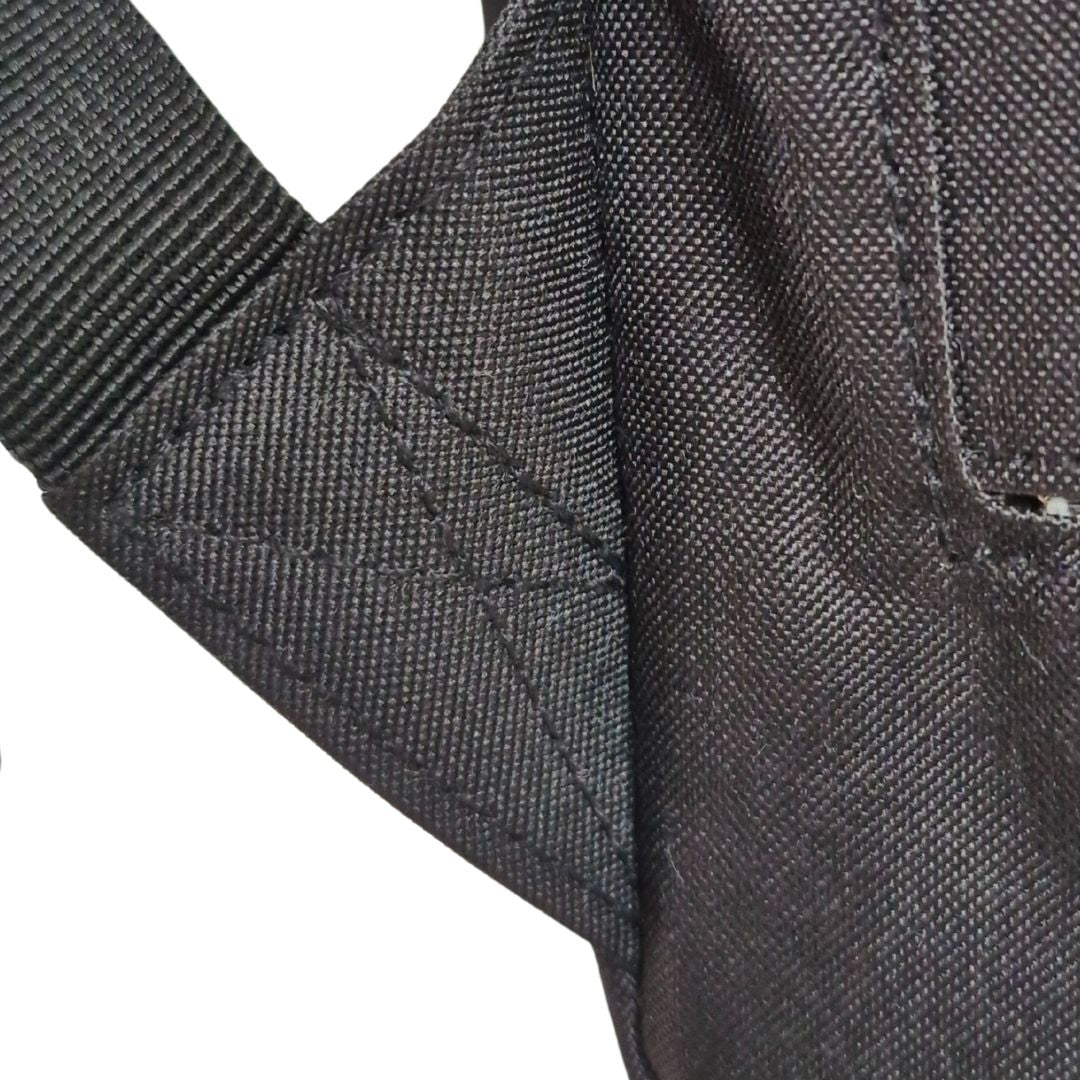 Double couture renforcement bretelles du ChefBag