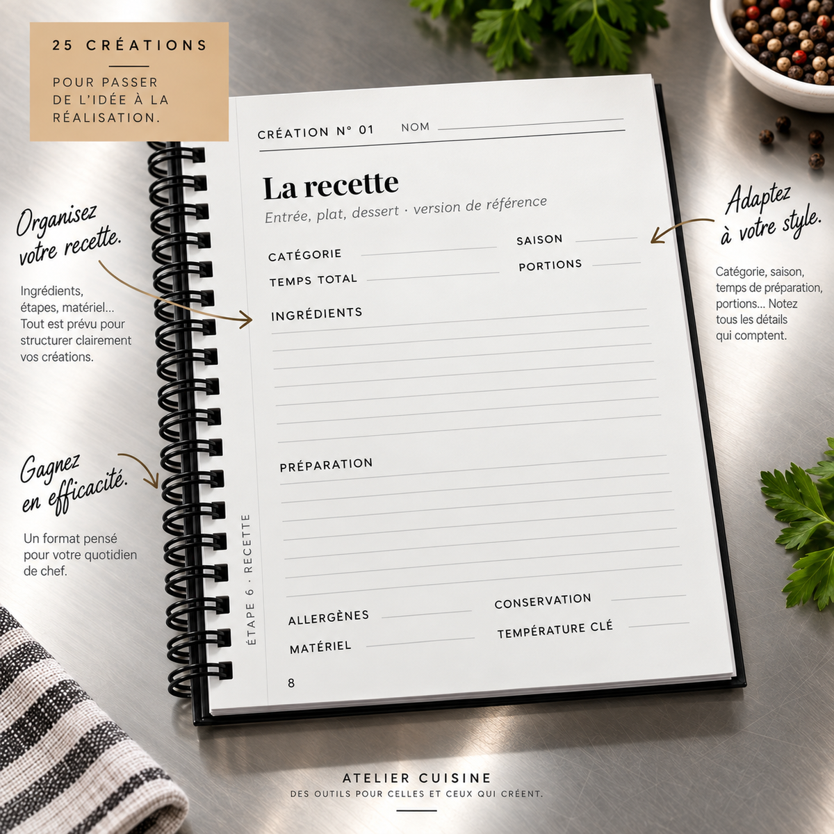 Carnet de Création Culinaire