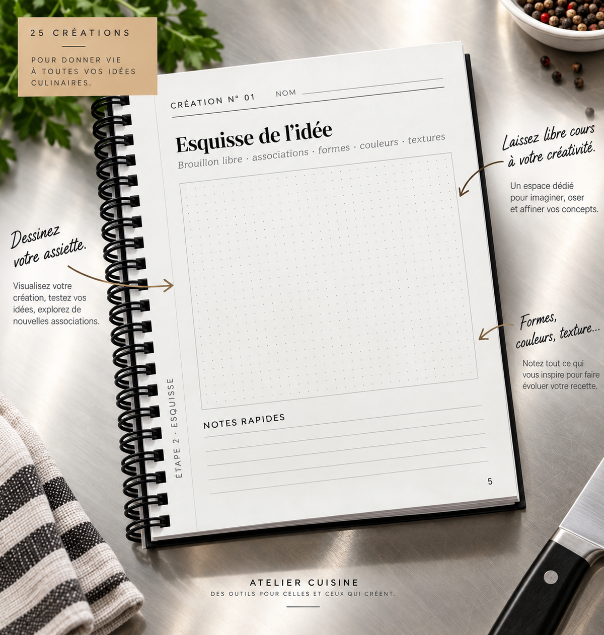 Carnet de Création Culinaire